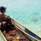 Panama Rundreise | Fischer im Cayuco, San Blas