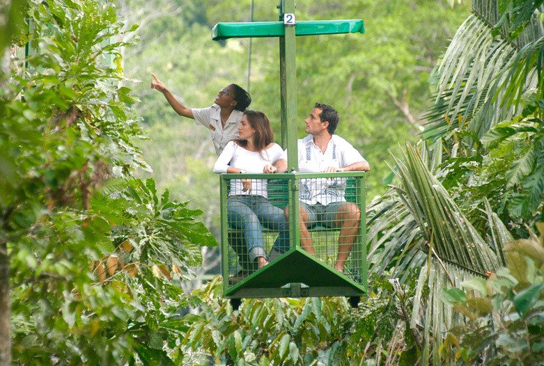 Panama Rundreise | Urwald-Seilbahn von Gamboa